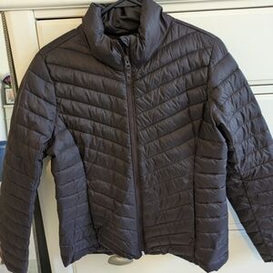 Old Navy Women's Light weight Puffer Jacket Size Small Dark Purple